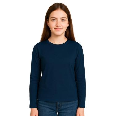 Imagem de Camiseta Manga Longa Infantil e Juvenil Menina Kyly-Feminino