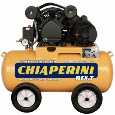 Imagem de Compressor de Ar Rex.T - 50 Litros - 2HP - 127/220V - IP21 - Chiaperin