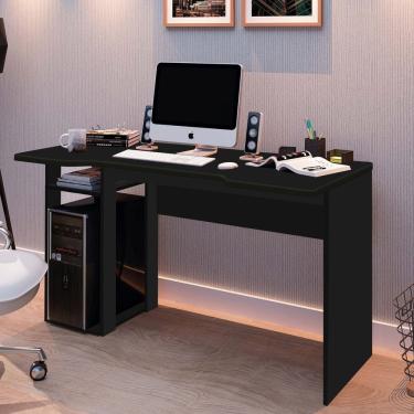 Imagem de Mesa Gamer 136Cm 1 Prateleira 1 Nicho War Preto