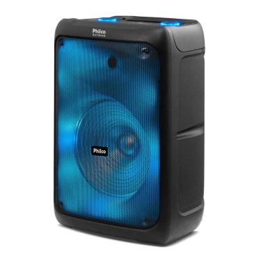 Imagem de Caixa de Som Philco PCX5200 com Bluetooth, Radio FM, 4.400 mAh, Display Digital e Iluminação LED - 600W