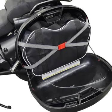 Imagem de Kit com 2 Bolsas Mala Mochila Lateral Para Moto Baú Da Givi De 41 Litros
