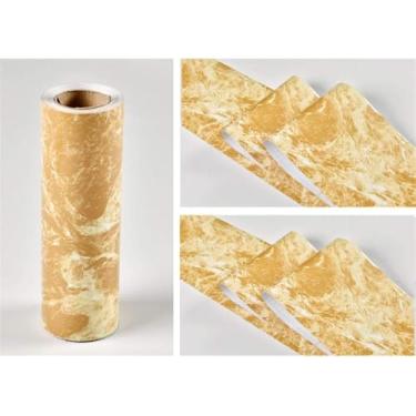 Imagem de Papel De Parede Espelho Ders Para Banheiro Peel And Stick Classroom Bulletin Board Ders Boho Paper For Classroom Trim Sets Cobblestone, Yellowstone Pattern, 15 X 1000cm