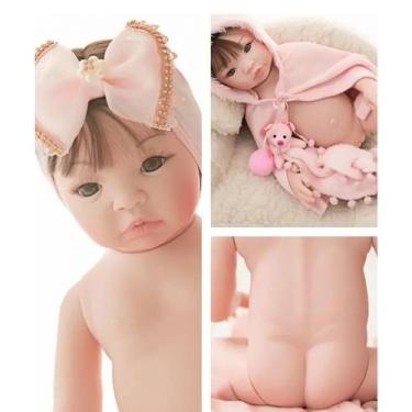 Imagem de Bebe Reborn Princesa CR 100% + Bolsa - Meu Xodó