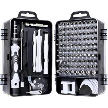 Imagem de Kit de Chaves de Precisão Magnéticas 1064 em 1 com Organizador – Ferramentas Profissionais para Manutenção Eletrônica, Celulares, Notebooks, Consoles, Reparos Técnicos