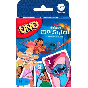 Imagem de Jogo de Cartas Uno Disney Lilo e Stitch JCC10 Mattel