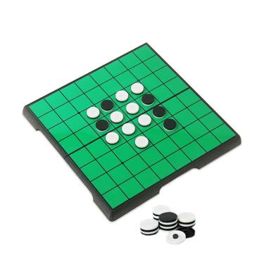 Imagem de Jogo de tabuleiro KOKOSUN Mini Reversi (Othello) com placa magnética