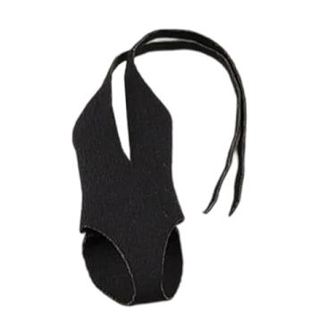 Imagem de Colaxi Roupas para bonecos de ação 1/12, traje de banho, mini, roupas de boneca da moda, body para bonecos femininos de 6 polegadas , Preto