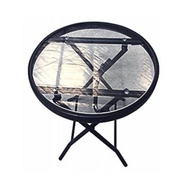 Imagem de Marbella Side Table, Steel, 16-In. Round -RXTV-1930-FST