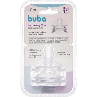 Imagem de Buba Bico Easy Flow Para Mamadeira 2 Unidades +0M