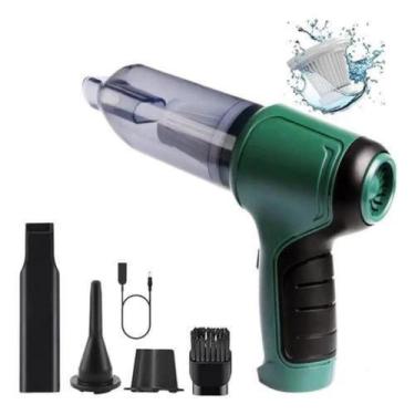 Imagem de Mini Aspirador Soprador 3 Em1 Ar Portátil Usb Recarregável - Aspirador