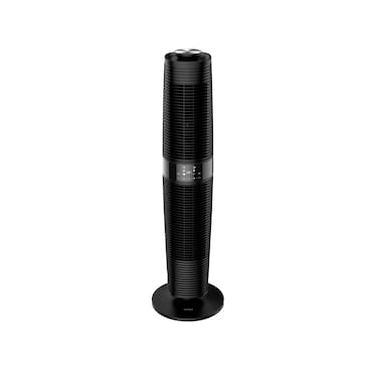 Imagem de Ventilador de Torre 100cm Spirit 360º com Display LED Touch Screen, Controle Remoto, Funções Especiais e Controle Inteligente de Velocidade - Preto