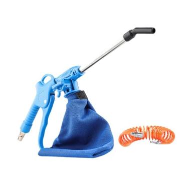 Imagem de Milageto 2 em 1 Air Duster E Ferramenta de Vácuo com Cabo Antiderrapante, com Mangueira Enrolada, Tamanho real