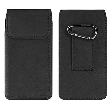 Imagem de Estojo de nylon leve para celular com clipe para cinto para Samsung Galaxy A06 A05 A16 A26 A36 S25 Ultra S24 Ultra Motorola G 5G Moto G Power 2024 G Stylus 5G 2022 Pixel 8 Pro 7 Pro (tamanho GG)