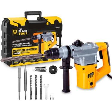 Imagem de Martelete Perfurador Rompedor Sds Plus Profissional 1000w 220V The Bla