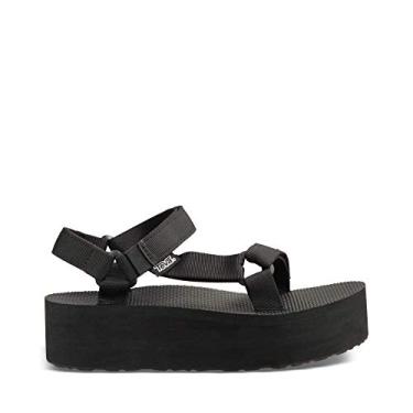 Imagem de Teva Sandália feminina universal Flatform, Preto, 5