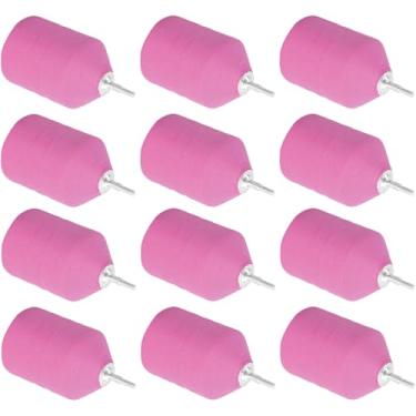 Imagem de KURUGEILI Pacote com 12 pontas de flecha de espuma vinílica acetinada, pontas de flecha de espuma vinílica acetinada para prática de tiro com flecha de 6,2 mm para flecha de tiro com arco e flecha CS