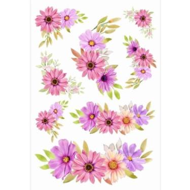 Imagem de Aplique para Tecidos Decorart Flores I