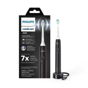 Imagem de Escova Dental Elétrica Recarregável, PHILIPS SONICARE HX6817, 01, Branco
