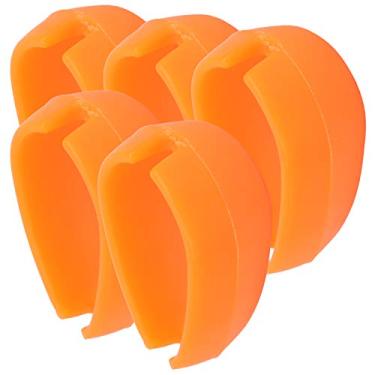 Imagem de Zhjvihx Método Inline de Pesca de Carpa, Molde de Liberação Rápida Não Tóxico e Flexível para Alimentação de Carpa (Laranja Vermelho)