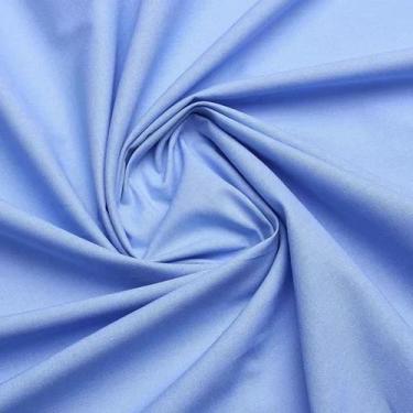 Imagem de Tecido Tricoline Liso Azul para Artesanato - Tecidos Caldeira - 50 x 1