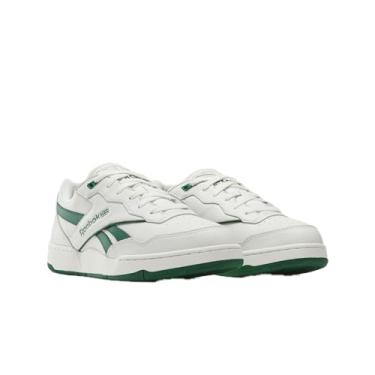 Imagem de Reebok Tênis masculino Bb 4000 II, Cinza puro/verde escuro/cinza puro, 10.5 Women/9 Men