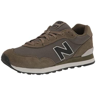 Imagem de New Balance Tênis masculino 515 V3 Classic, Verde/Blacktop/Branco, 39