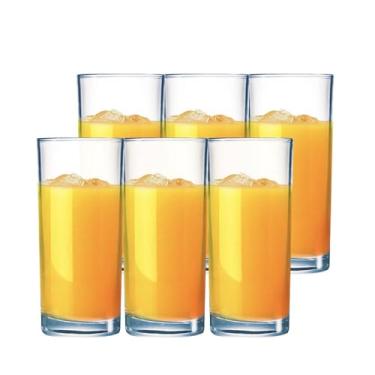 Imagem de Arcoroc, Jogo de Copo Princesa Alto, Kit de Copo de Vidro Temperado 6pcs, 340ml