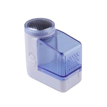 Imagem de Papa Bolinha Portátil Elétrico para Roupas, Removedor de Fiapos e Pelos, Plástico e Aço, 7,5 x 7,5 x 3,7 cm, Funciona com 2 Pilhas AA, Ideal para Tecidos e Sofás