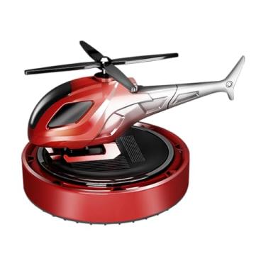 Imagem de Ambientador de carro | Purificador de ar com cheiro de carro com design de helicóptero - Perfume desodorizante natural para banheiro, local de trabalho, remoção de odores de animais de estimação