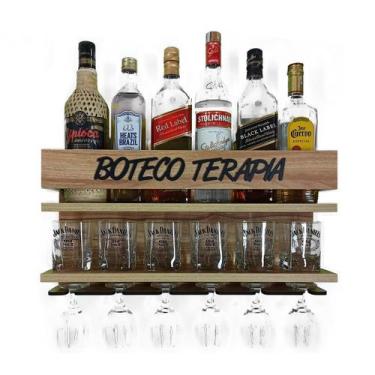 Imagem de Barzinho De Parede Para Whisky Cerveja Gin Boteco Terapia Ng - Co2Beer