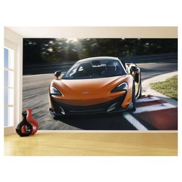 Imagem de Papel De Parede 3D Carro Mc Laren Pista Super 3,5M Car258 - Você Decor