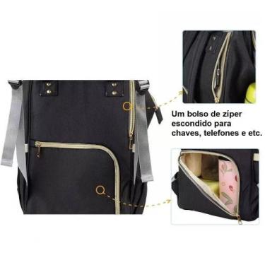 Imagem de Mochila Maternidade Rouai Mami Mamae Bebe 1005 - Rouai Mami By Sh8