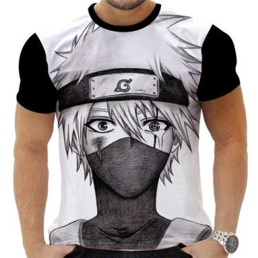 Imagem de Camiseta Camisa Personalizada Anime Naruto Kakashi Hatake 06 - Obds Co