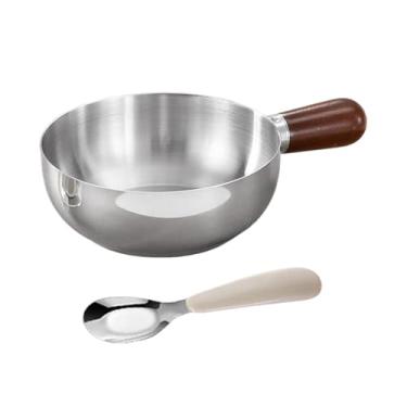 Imagem de Generic Panela pequena multifuncional portátil para leite, tigela para misturar, aquecedor de manteiga, panela pequena para cozinhar sopa, ovos, queijo e