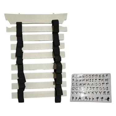 Imagem de KiBcsLic Suporte de parede para cintos de karatê, organizador de cintos de taekwondo e artes marciais, ideal para boxe e muay thai.