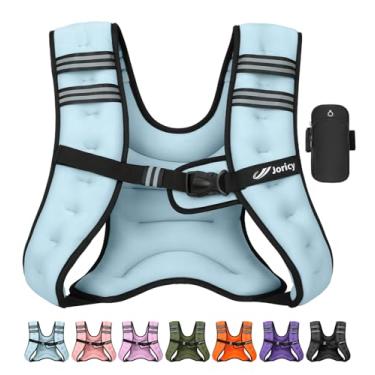 Imagem de Colete de peso feminino masculino colete de peso de 2,3 kg com faixa refletiva, coletes de corrida para Wonmen, treino, caminhada, treinamento de força, perda de peso, fitness, musculação, musculação