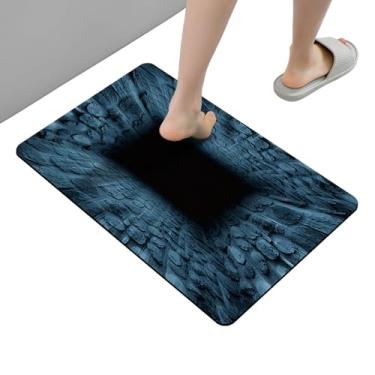 Imagem de Tapete 3D Buraco | 80x50 Cm Antiderrapante De Secagem Rápida Para Decoração - Tapete Com Efeito De Buraco Ilusório - Para Entrada Sala De Estar Quarto Hall Decoracão Festa Aniversário