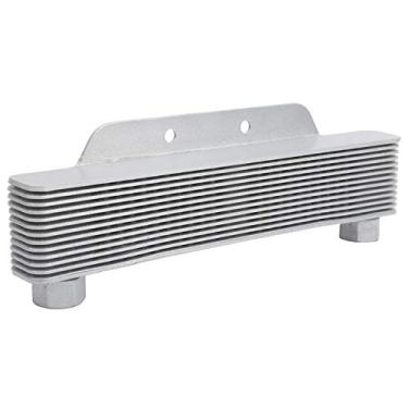 Imagem de aqxreight Radiador de Resfriamento do Radiador de óleo do Motor de 13 Linhas Universal para Motocicletas O Motor ATV Dirt Bike Mantém a Potência Dentro Normal, Reduz Rapidamente O Desgaste