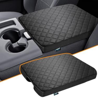 Imagem de GAWAF Capa de console central adequada para Ford F250 F350 F450 Super Duty 2011-2014 F150 2011-2016 com console de assento de salto, capa de apoio de braço, acessórios personalizados (apenas assento