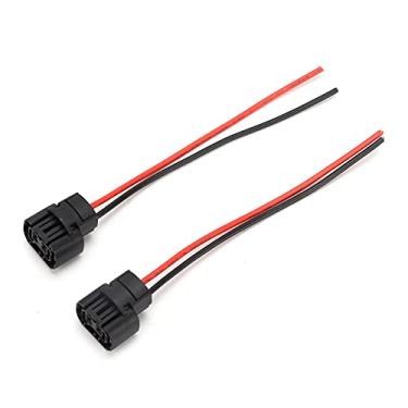 Imagem de Zhjvihx Cabo de Soquete 5202, Ampla Aplicação, Chicote de Fiação de Soquete H16, 2 Peças para Lâmpadas 5201 2504 9009 ou Ps24w