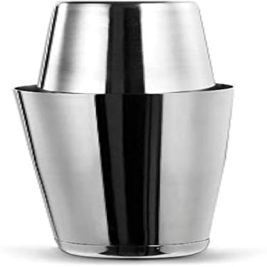 Imagem de Coqueteleira de aco inoxidavel para barman, com tampa de vedacao, ideal, brilhante