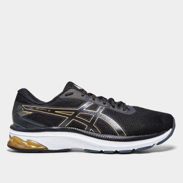 Imagem de Tênis Asics Gel-Sparta 2 Masculino, Preto, Dourado, 40