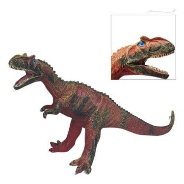 Imagem de Dinossauro Macio Tiranossauro Rex Borracha Som Grande 40 Cm - Str Stor