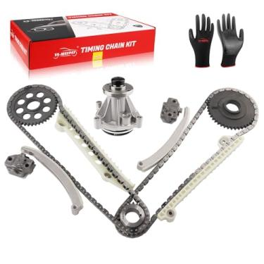 Imagem de Kit de corrente de distribuição e bomba de água para Ford Crown Victoria E-150 Clu/Wagon/Econoline V8 4.6L e para Mercury Grand Marquis 4.6L V8 e para Lincoln Town Car (AMP-S0229-C)