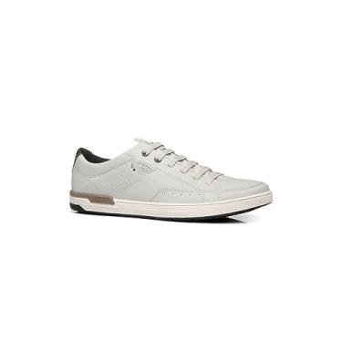 Imagem de Sapatênis Casual Masculino Pegada Apollo Branco 171307-02 Tamanho:41;Cor:Branco