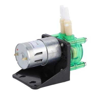 Imagem de FTVOGUE 500mL Min Motor de Escova de Bomba Peristáltica de Alto Fluxo Com Tubo BPT para Impressão a Jato de Tinta de Laboratório Aquários Smart Home Dosagem de Transferência de Fluidos e (12V)