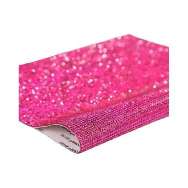 Imagem de Fita Adesiva De Strass 12x20cm Para Artesanato DIY, Decoração De Carro