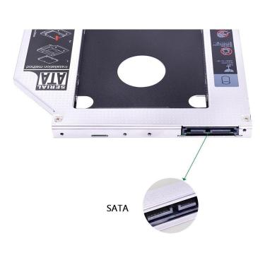 Imagem de Adaptador Caddy Hd Ssd 12,7Mm Sata Gaveta Cd Dvd Notebook