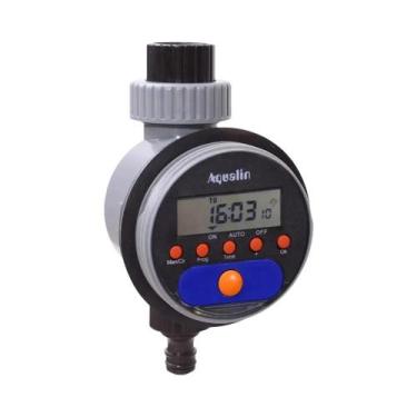 Imagem de Temporizador De Irrigação Automático LCD Com Válvula Eletrônica De Bol