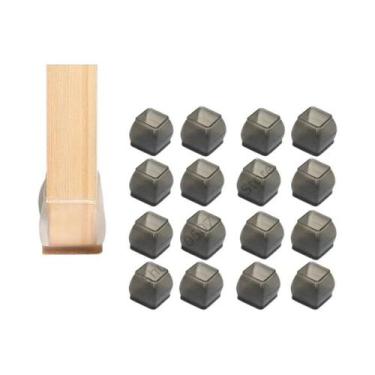 Imagem de 16 Peças De Protetores De Silicone Antiderrapantes Para Pés De Móveis,